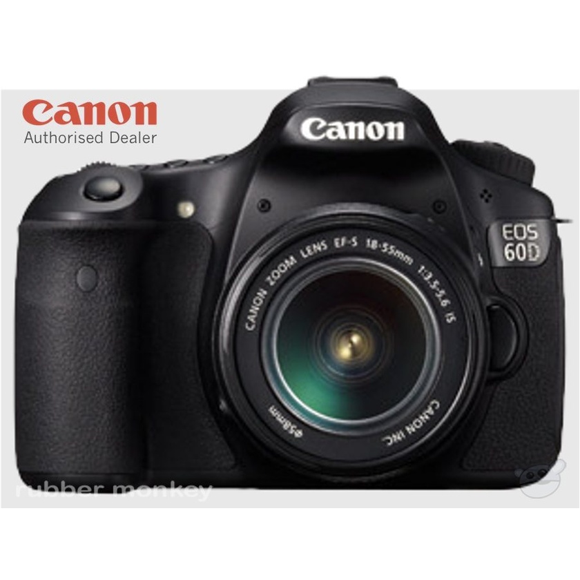 Canon EOS 60D Digital SLR Camera and EFS 18-55mm IS Lens Kit