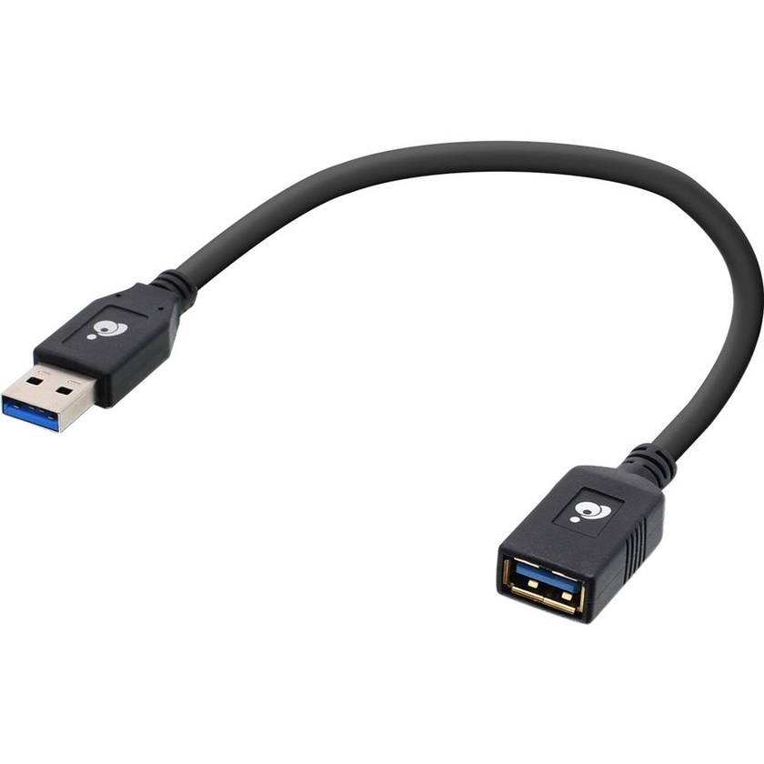 IOGEAR USB 3.1 Gen 1 Type-A Male to Type-A Female Extension Cable (12")