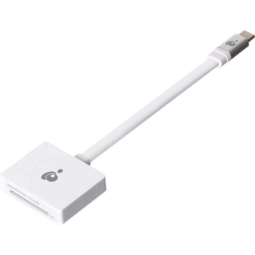 IOGEAR Compact USB Type-C 2-in-1 SD & microSD Card Reader/Writer