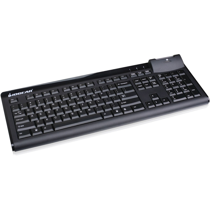 IOGEAR GKBSR201TAA Smart Card Reader Keyboard (TAA Compliant)