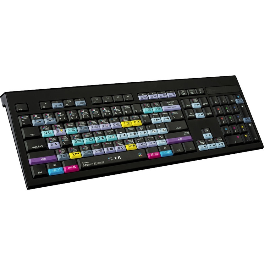 LogicKeyboard Blackmagic Design DaVinci Resolve 16 Astra Backlit Mac Keyboard