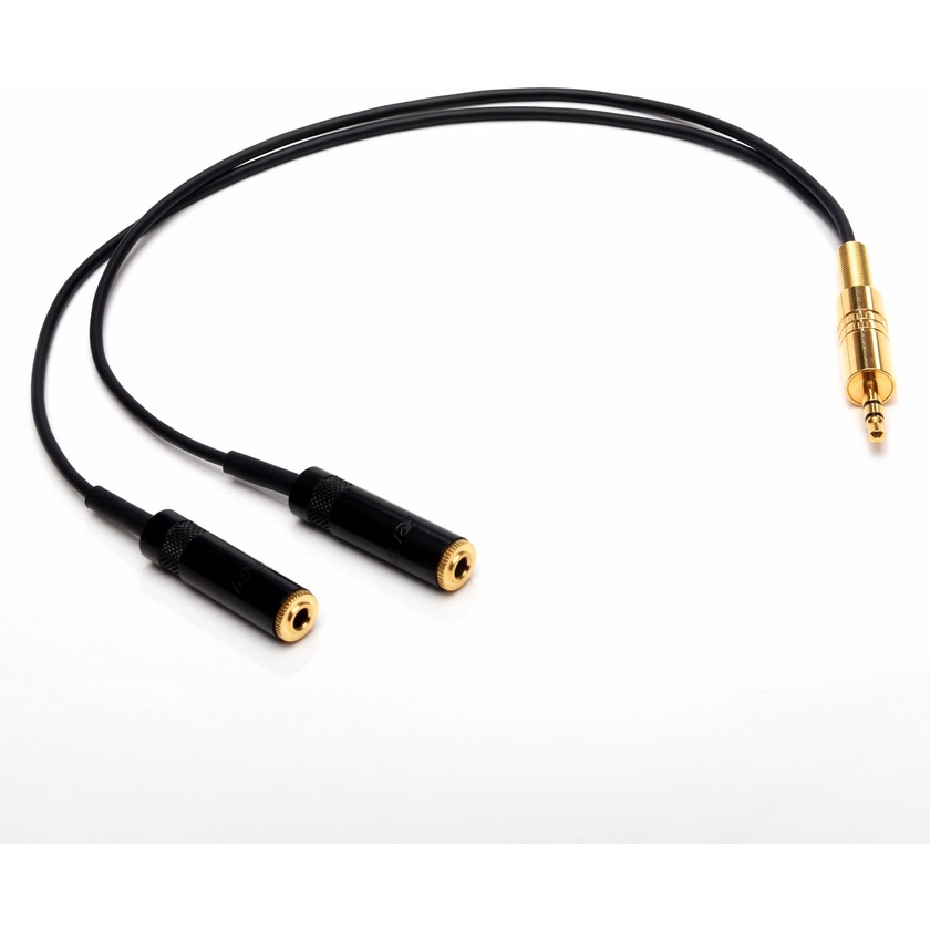 Microphone Madness 3.5mm Stereo Mini Male to Dual Female Y-Cable (2')
