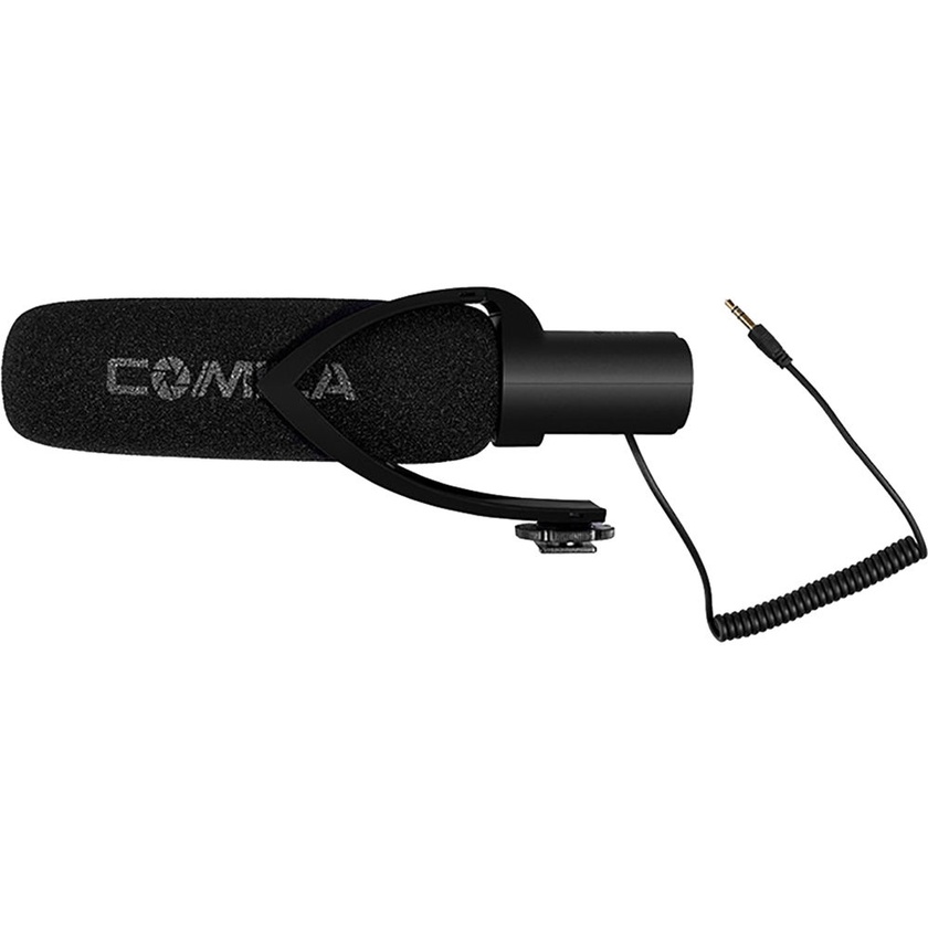 Comica Audio CVM-V30-PRO-R Supercardioid Directional Shotgun Mic (Black)