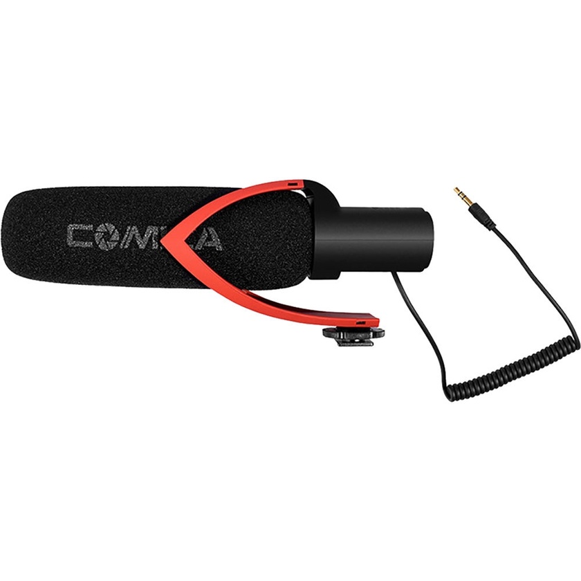 Comica Audio CVM-V30-PRO-R Supercardioid Directional Shotgun Mic (Red)