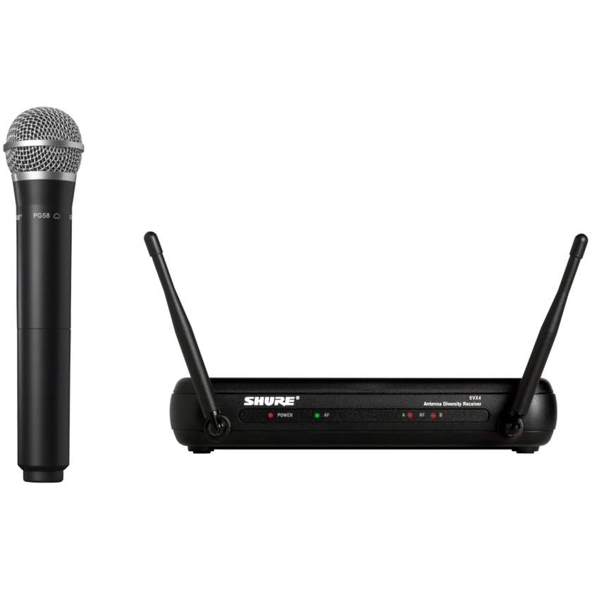 Shure SVX24-PG58 Handheld Wireless Mic System