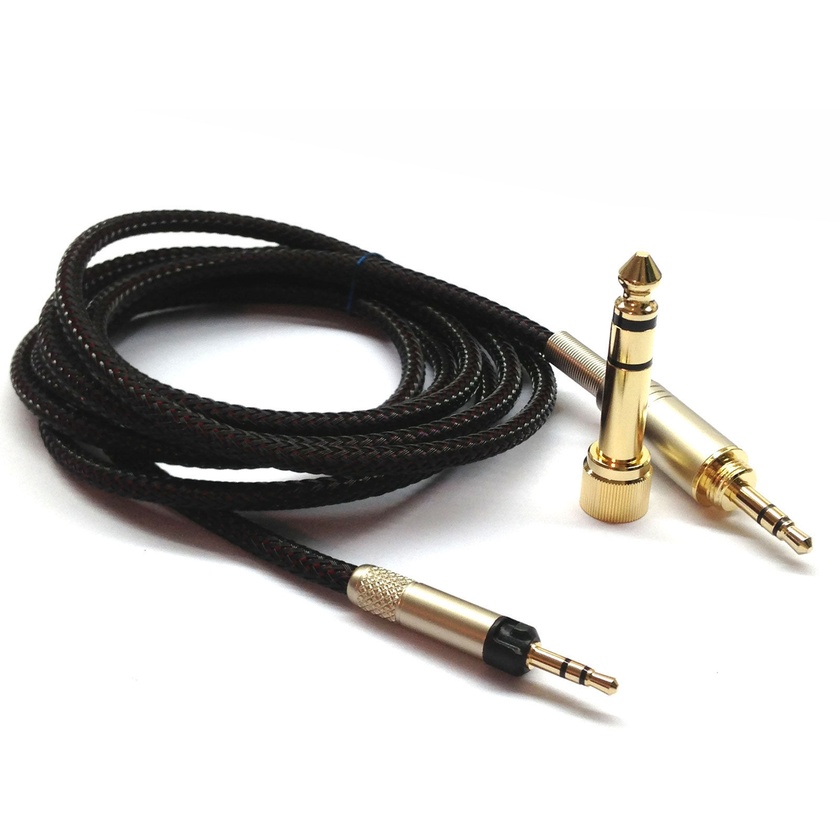 Braided Replacement Cable For Sennheiser HD598 HD558 HD518 Headphones (1.2m)