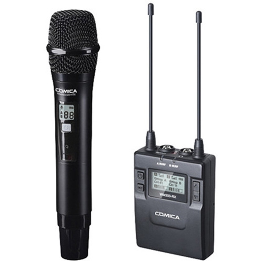 Comica Audio CVM-WM300D Wireless Handheld Microphone System