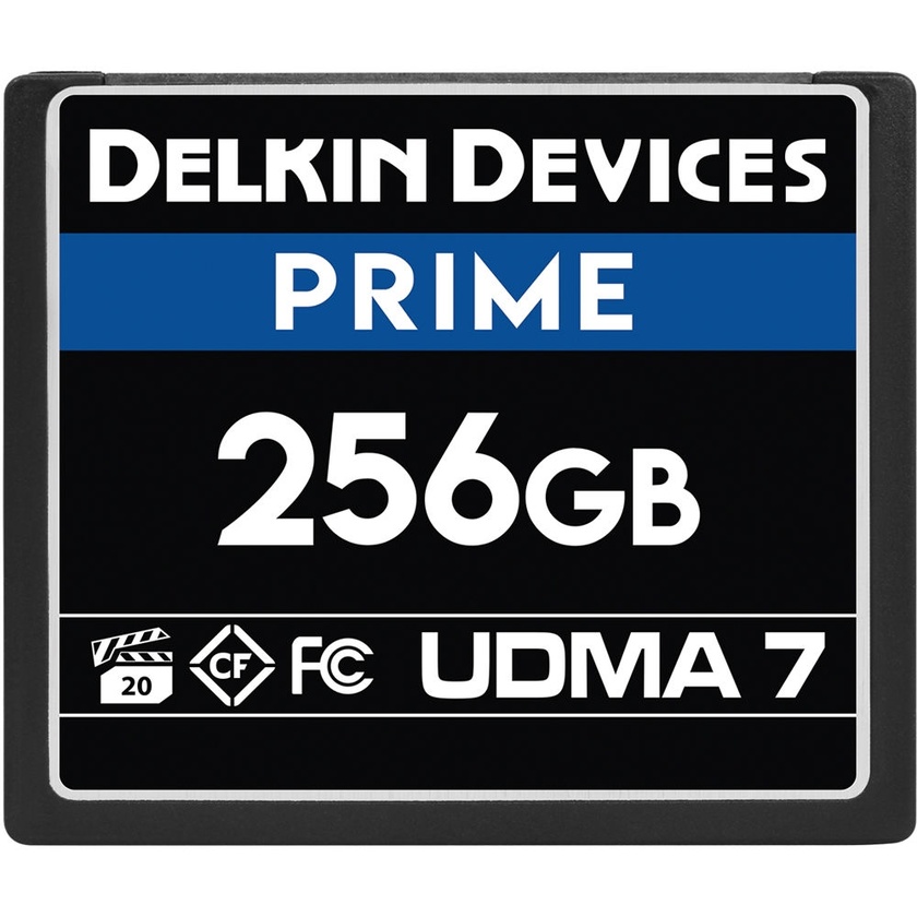 Delkin Devices DDCFB1050256 256GB PRIME UDMA 7 CompactFlash Memory Card