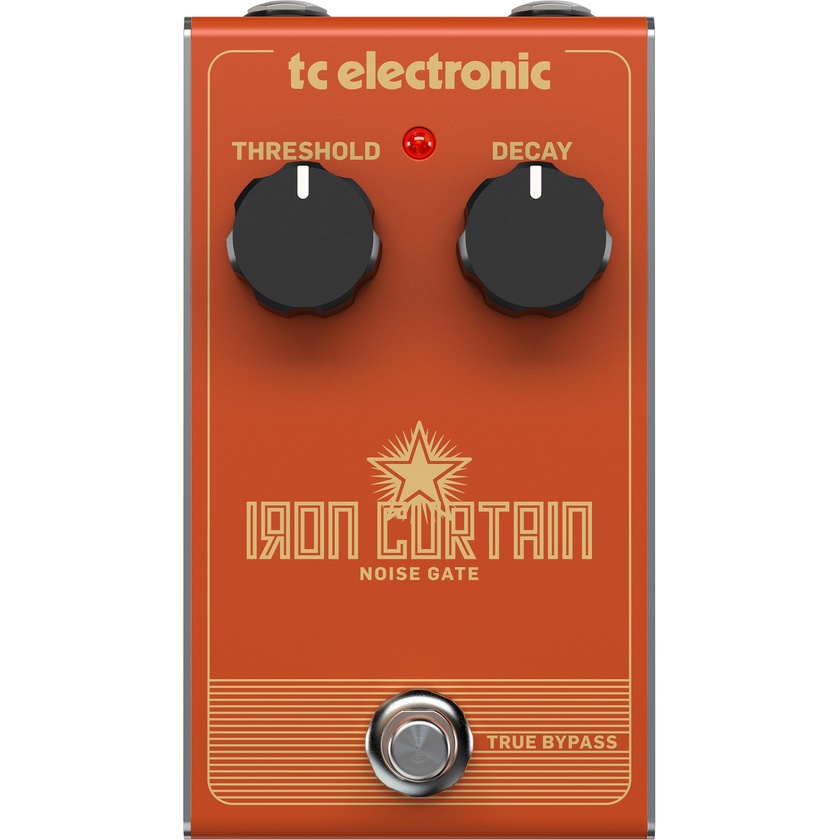 TC Electronic Iron Curtain Noise Gate Pedal for Electric Guitar