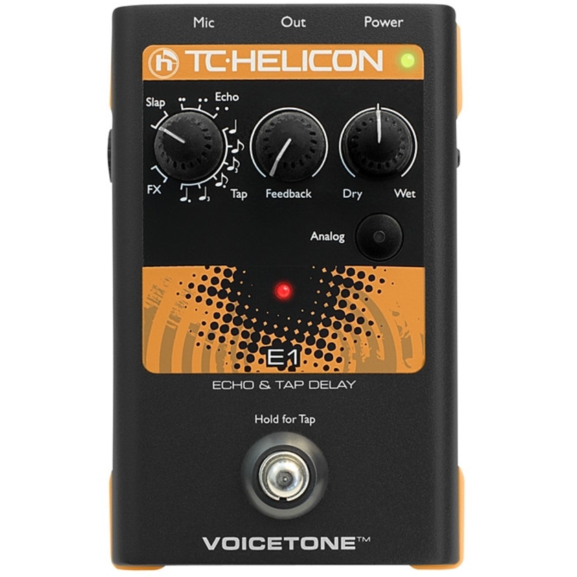TC-Helicon VoiceTone E1 Stompbox