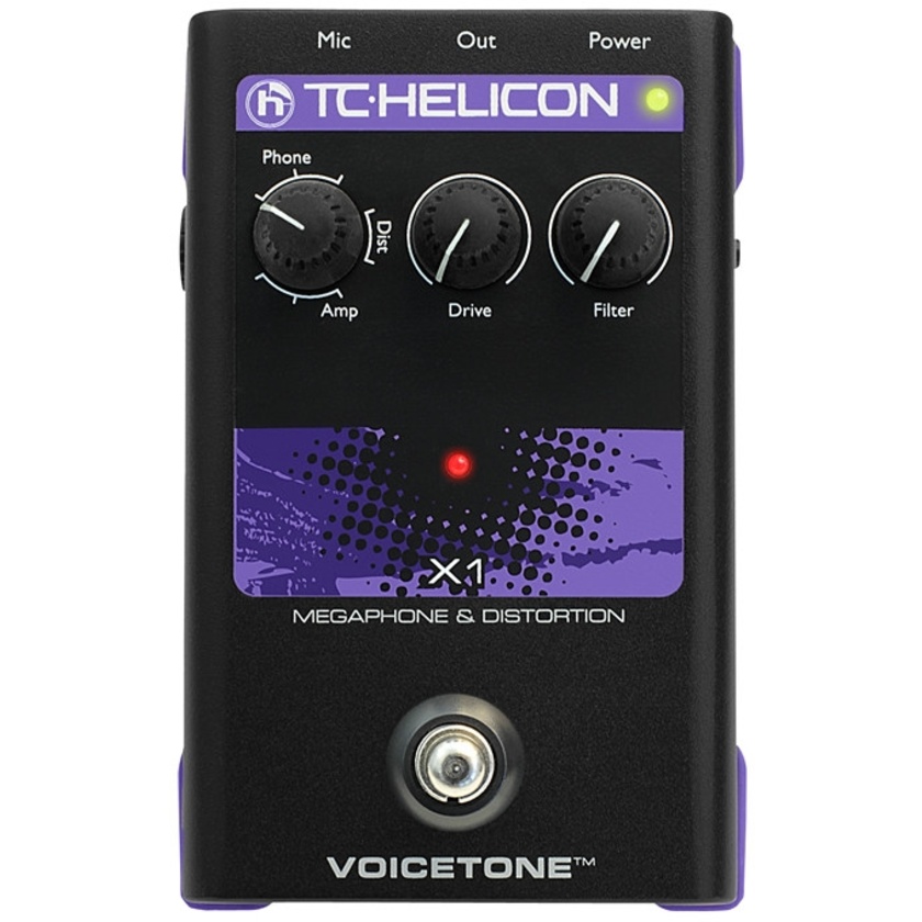TC-Helicon VoiceTone X1 Stompbox