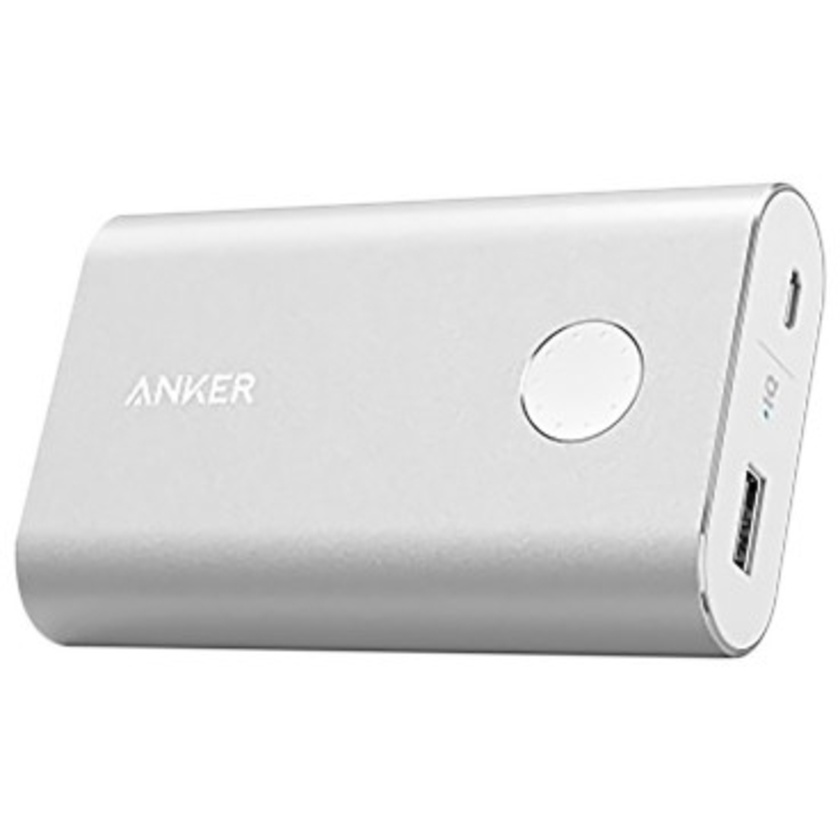 Anker PowerCore+ 10050mAh Power Bank (Silver)