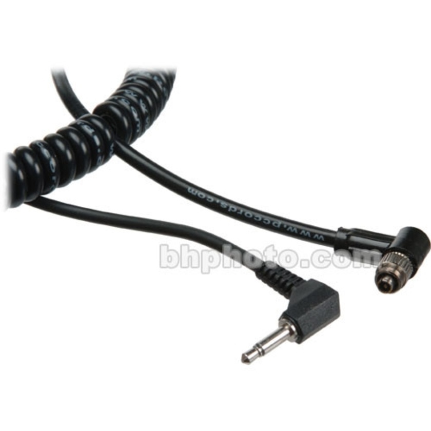 PocketWizard Locking PC Sync Coiled Cable (1.5m)