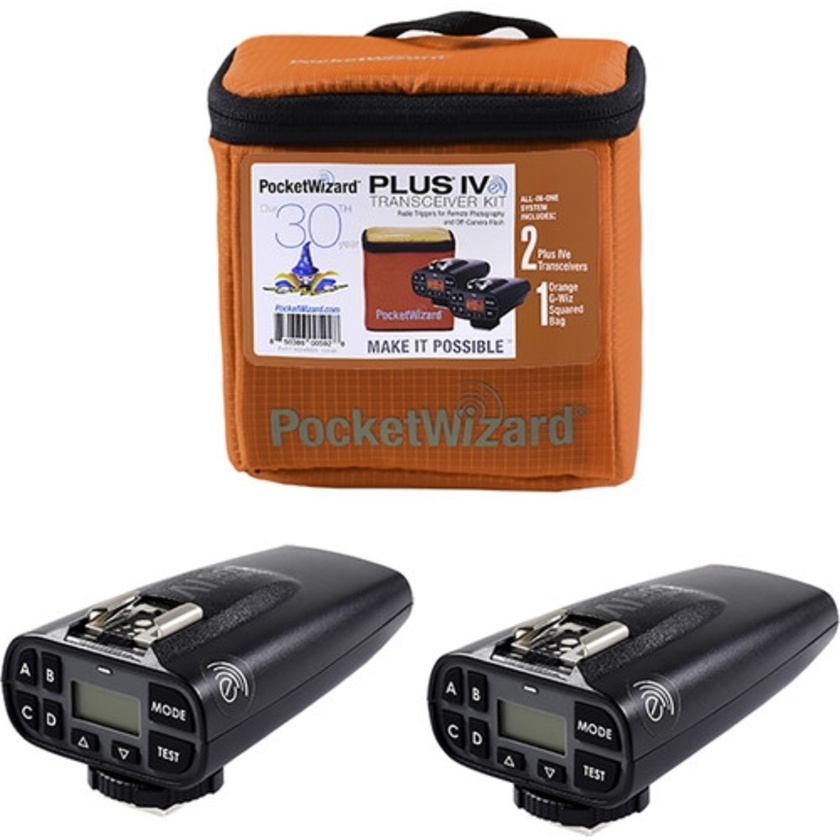 PocketWizard Plus IVe 2-Transceiver Kit