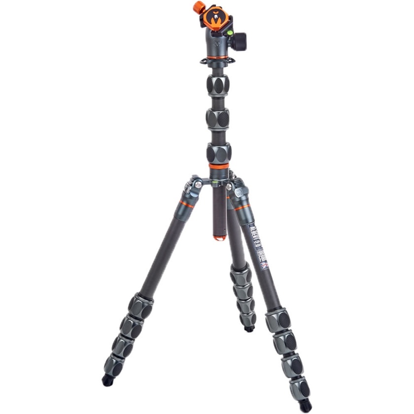 3 Legged Thing Albert 2.0 Tripod Kit with AirHed Pro Ball Head (Grey)
