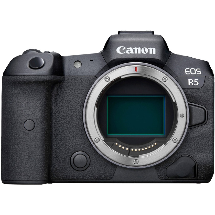 Canon EOS R5 Mirrorless Digital Camera with EF Adapter