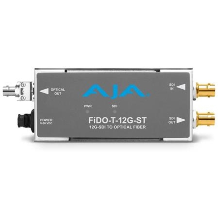 AJA Fido-T-12G-ST ST Fibre to 12G-SDI Receiver (1 Channel)