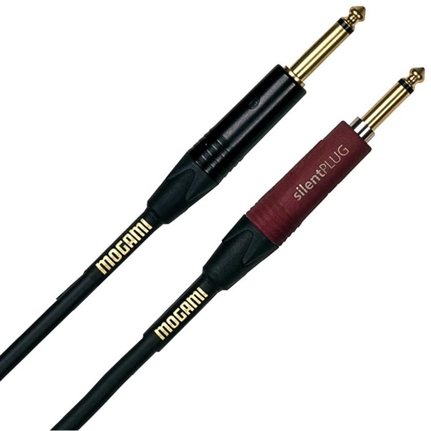 Mogami Gold Instrument Cable Silent Plug Straight to Straight (3.0m)