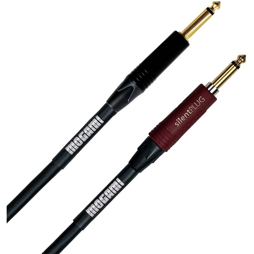 Mogami Platinum Series Guitar Cable Straight to Straight with Silent Plug (3.6m)