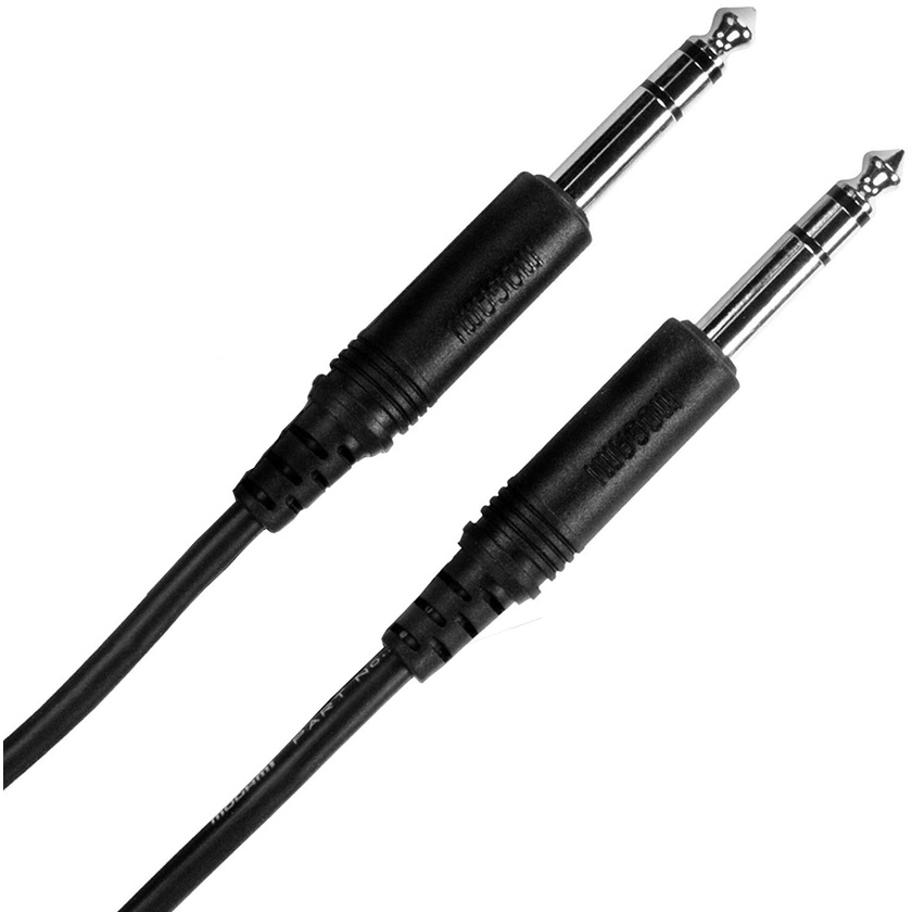 Mogami Pure Patch 1/4 inch TRS to TRS Moulded Cable (0.3m)