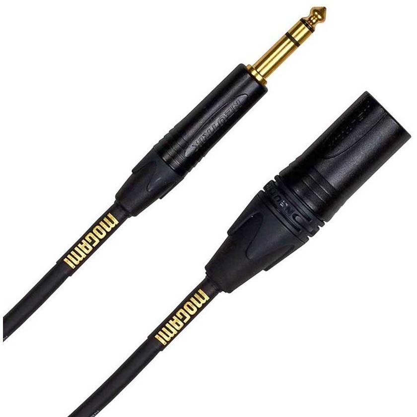 Mogami Gold Series TRS to XLRM Cable (7.6m)