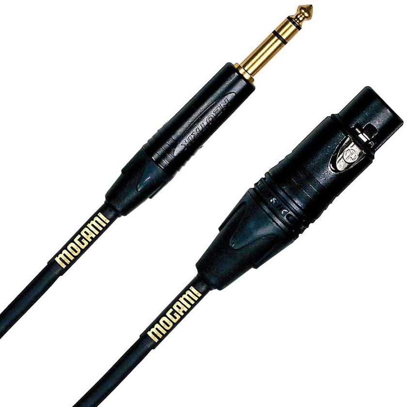 Mogami Gold Series TRS to XLRF Cable (4.5m)