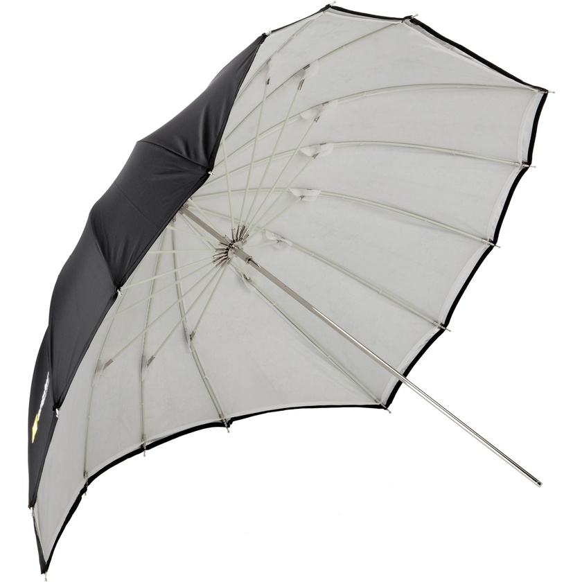 Angler ParaSail Parabolic Umbrella (White with Removable Black/Silver, 1.1m)