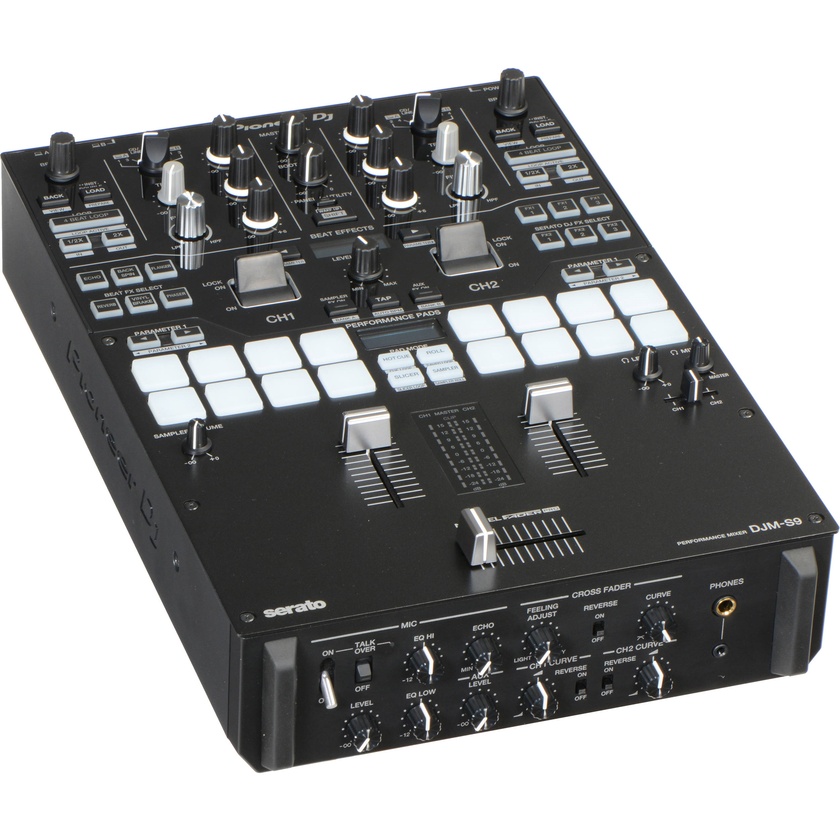 Pioneer DJ DJM-S9 Professional 2-Channel Battle Mixer for Serato DJ (Black)