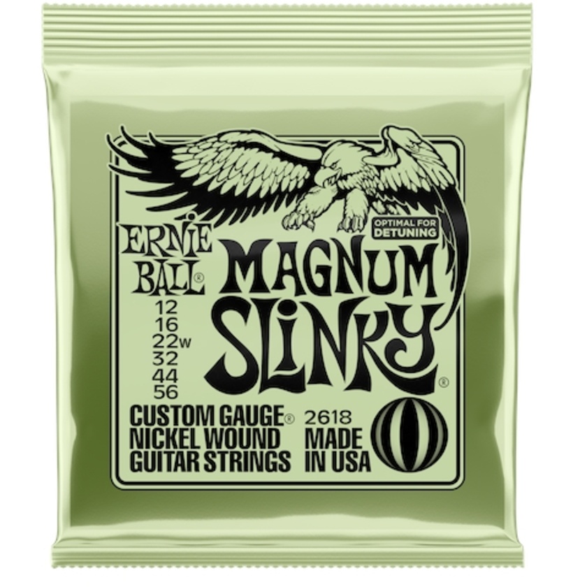Ernie Ball Magnum Slinky Guitar Strings (12-56 Gague)