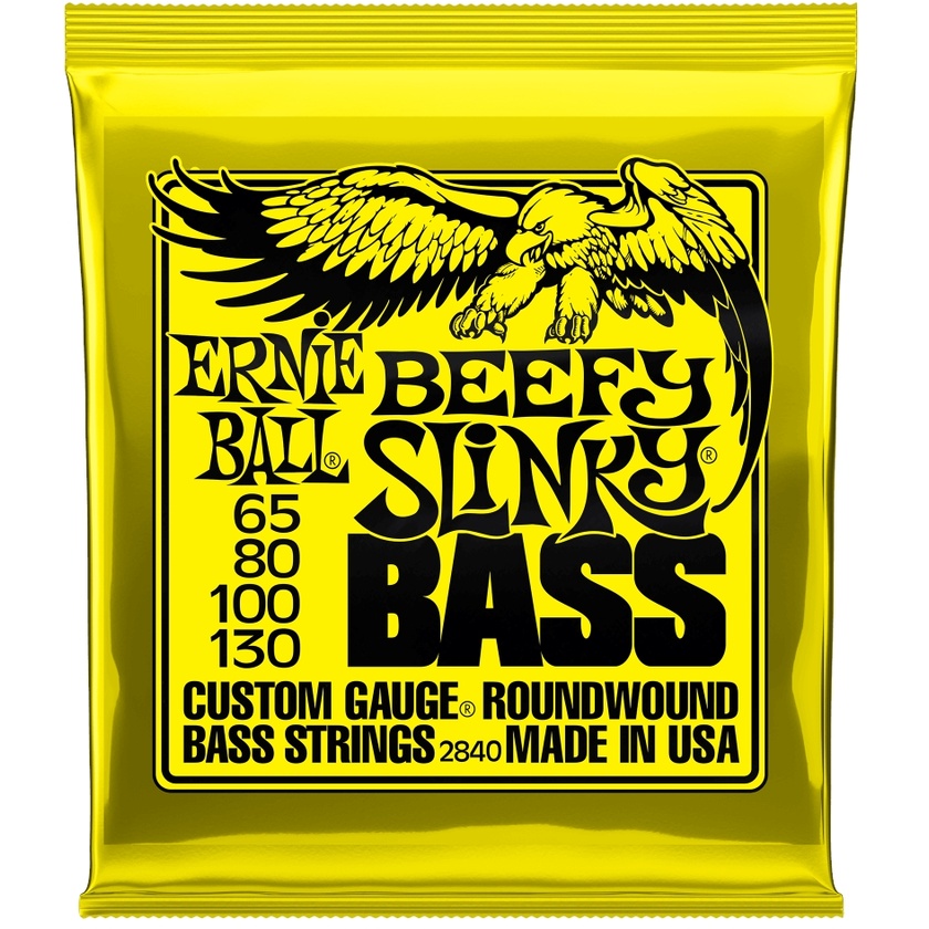 Ernie Ball Beefy Slinky Bass Strings (65-130)