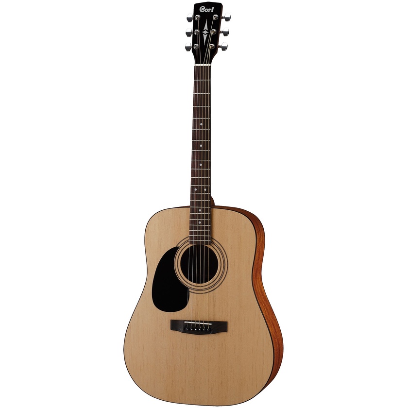 Cort AD810 Standard Series Acoustic Guitar with Bag (Left Handed, Open Pore)