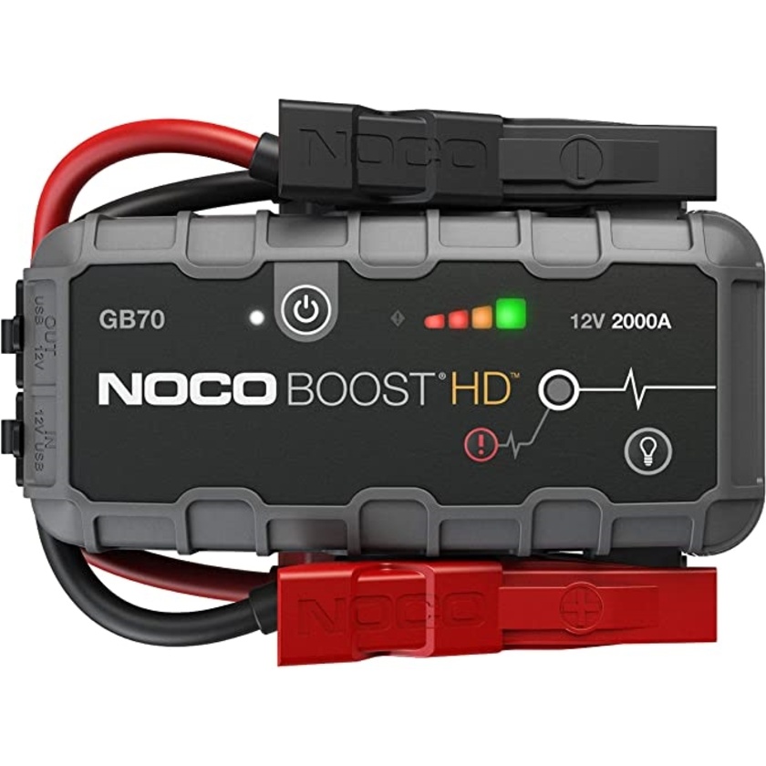 NOCO GB70 2,000 Amp UltraSafe Lithium Jump Starter