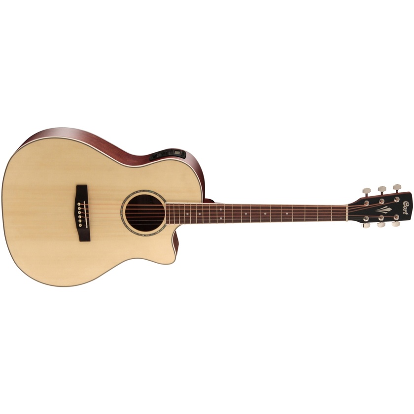 Cort GA-MEDX Acoustic Guitar with Bag (Open Pore)
