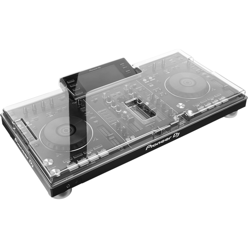 Decksaver DJ Controller Cover for Pioneer XDJ-RX Controller (Smoked/Clear)