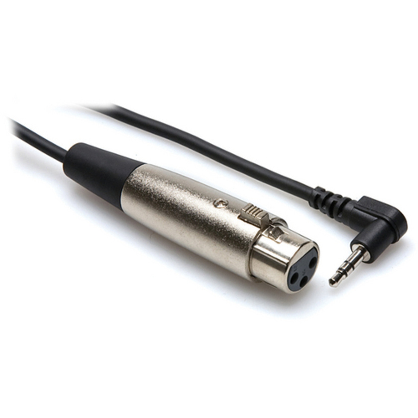 Hosa XVM-102F 3.5mm TRS to 3-Pin XLR Microphone Cable (0.6m)
