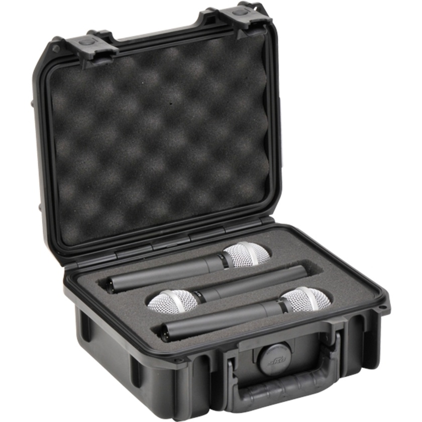 SKB 3I-0907-MC3 iSeries 0907 Waterproof Three Mic Case