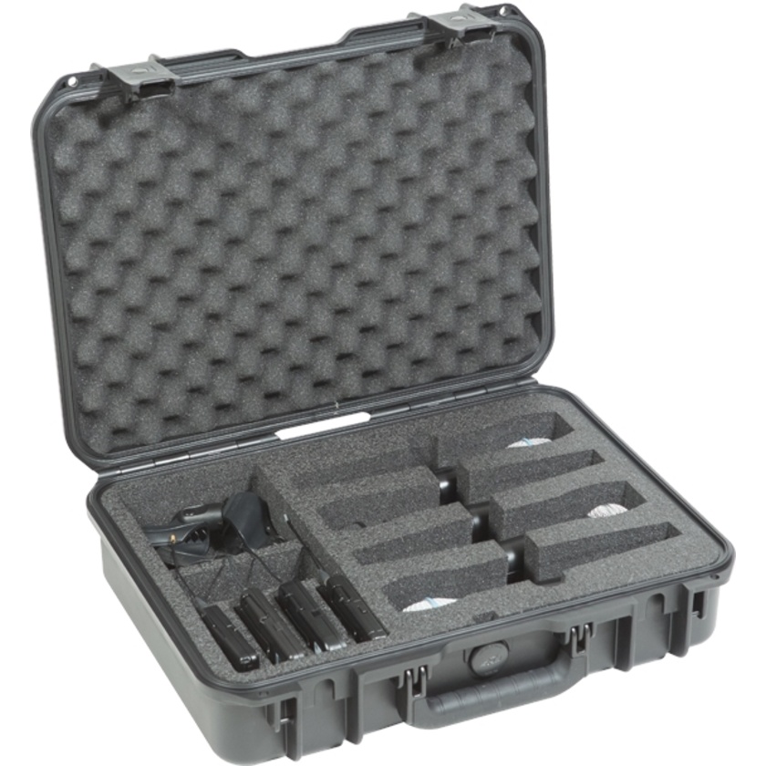 SKB 3I-1813-5WMC iSeries Injection Molded Mil-Standard Waterproof 4-Wireless Mic Case