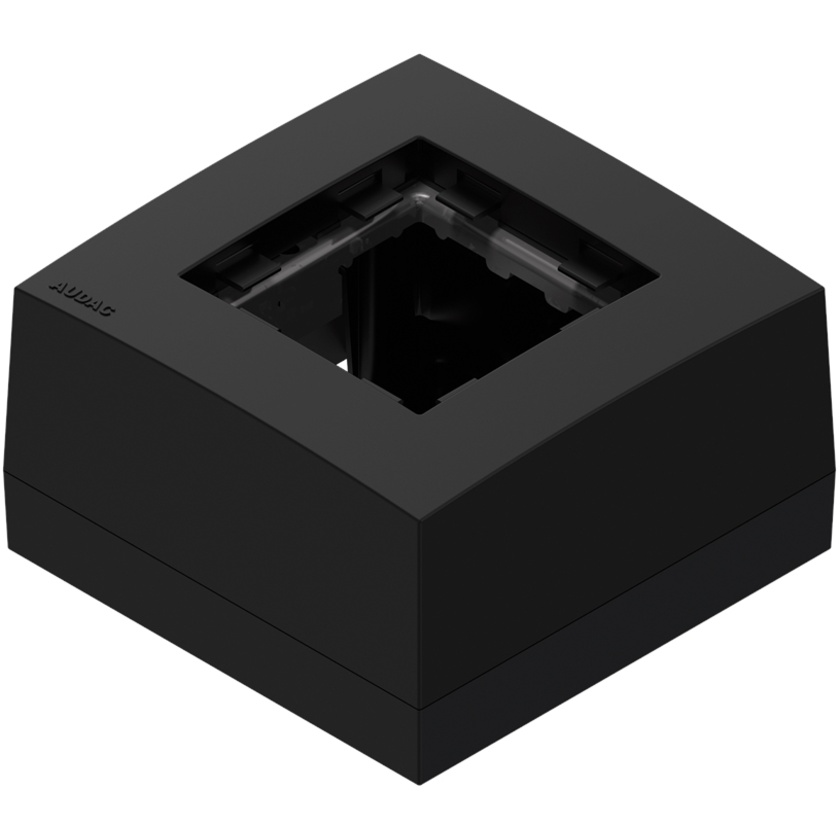 Audac WB45S-B Surface Mount Box Single 45 X 45 mm (Black)