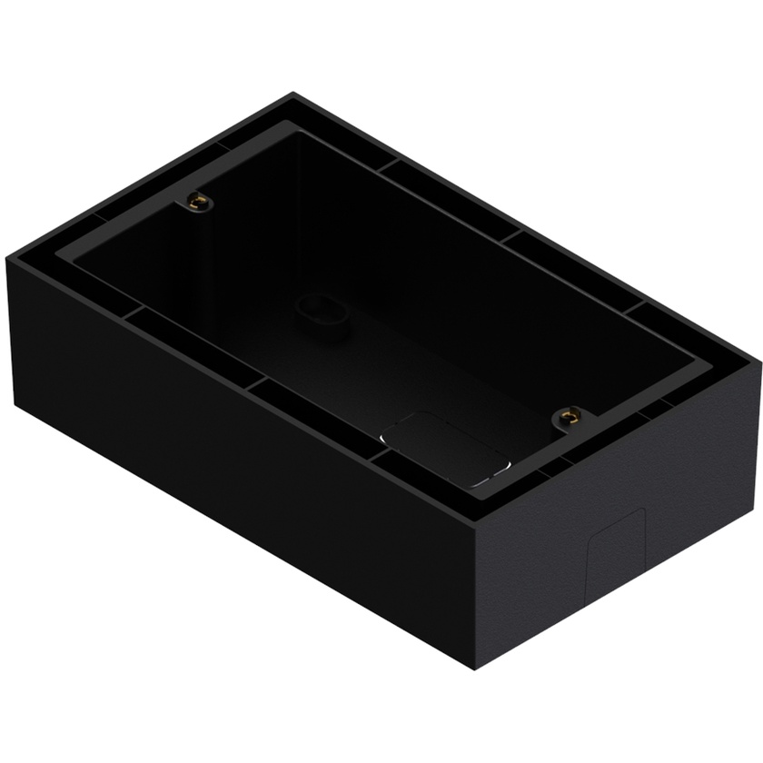 Audac WB50-B Wall Box for DW5065/WP523/MWX65 (Black)
