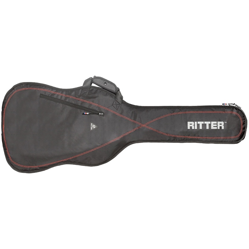 Ritter Performance RGP2 Bass Guitar Bag (Black/Red)