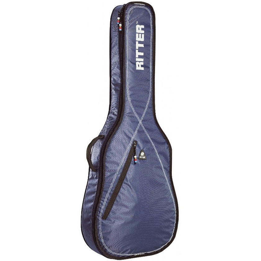 Ritter Performance RGP2-C/BLW Classic Guitar Bag (Navy/Light Grey/White)