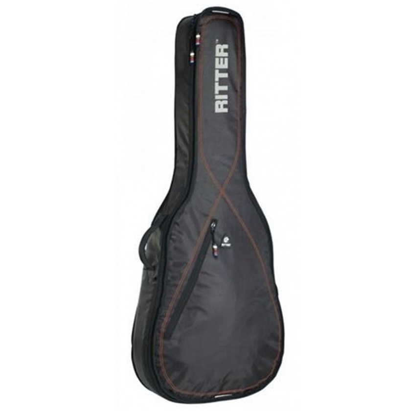 Ritter Performance RGP2-CT/BRD 3/4-Size Classical Guitar Bag (Black/Red)