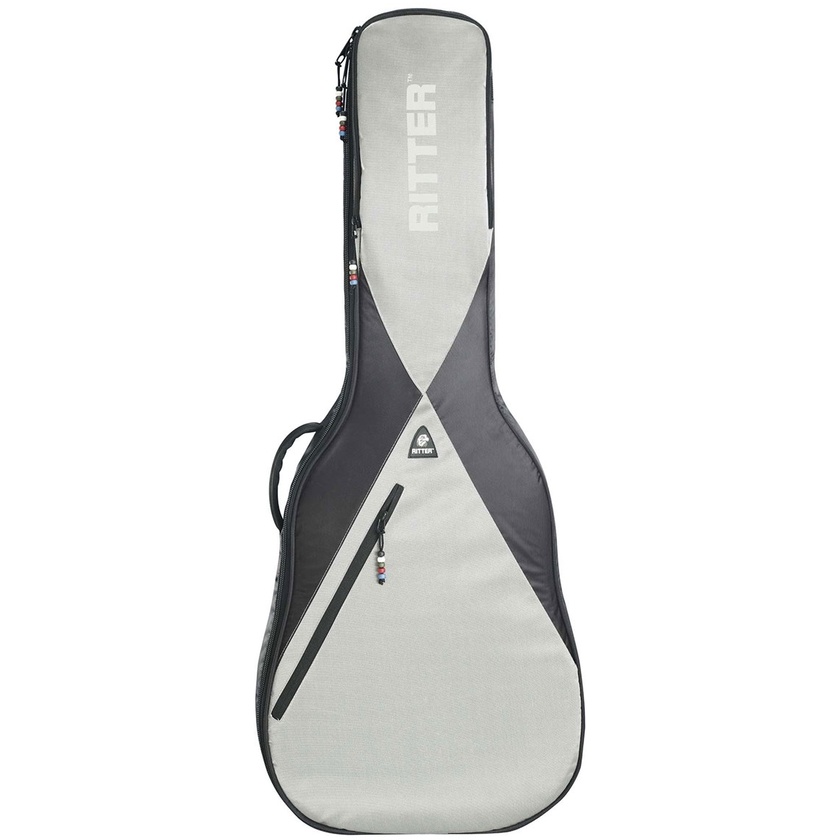Ritter Performance RGP5-E/BSG Electric Guitar Bag (Black/Silver)
