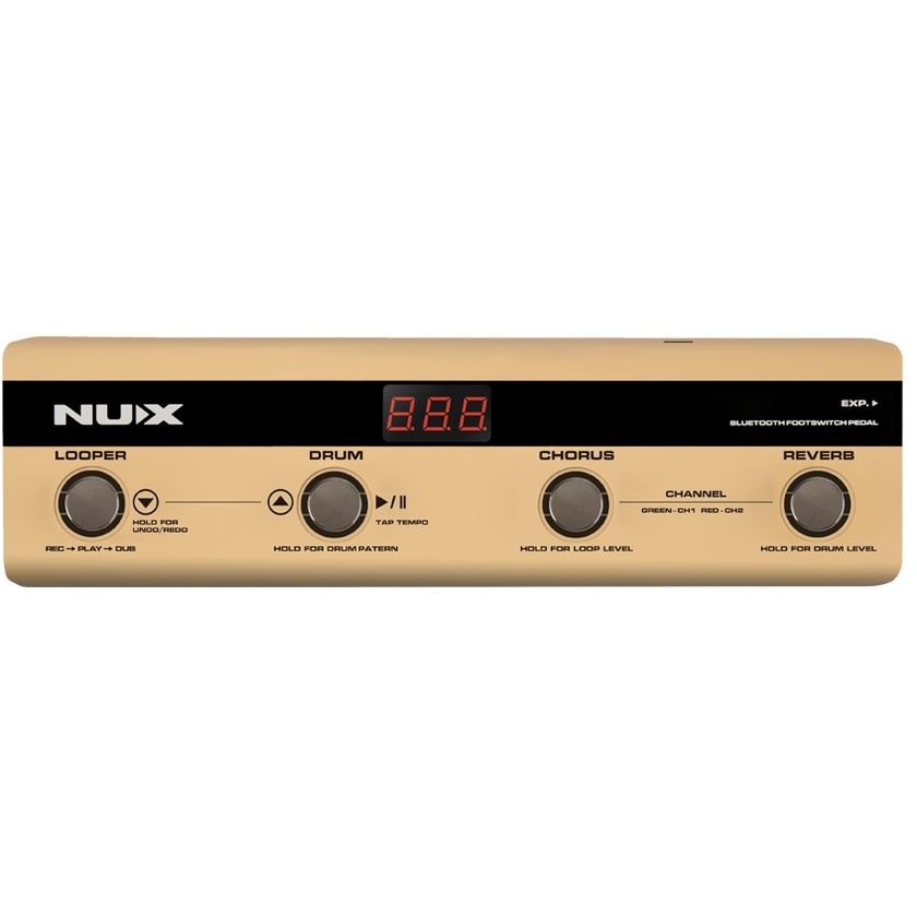 NUX NMP-4 Bluetooth Pedal For Stageman Acoustic AMP