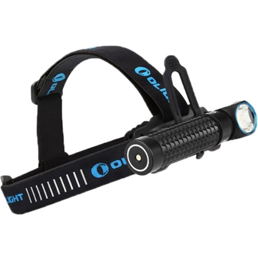 Olight Perun Rechargeable Right-Angle LED Flashlight and Headband Kit