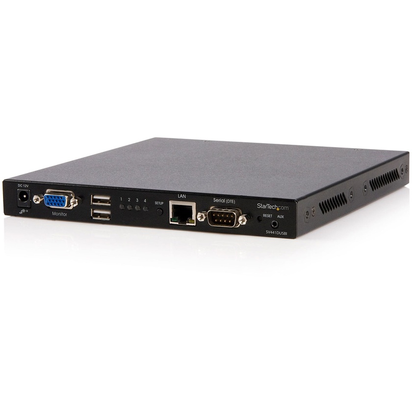 StarTech 4 Port USB VGA IP KVM Switch with Virtual Media