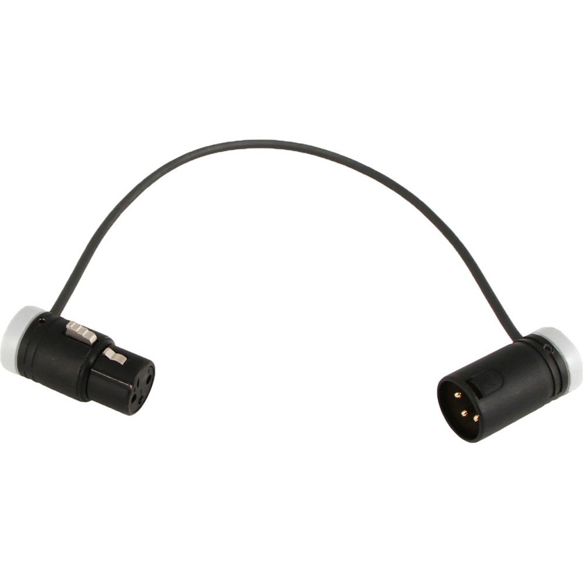 Cable Techniques Low-Profile, 3-Pin XLR Female to 3-Pin XLR Male Adjustable-Angle Cable