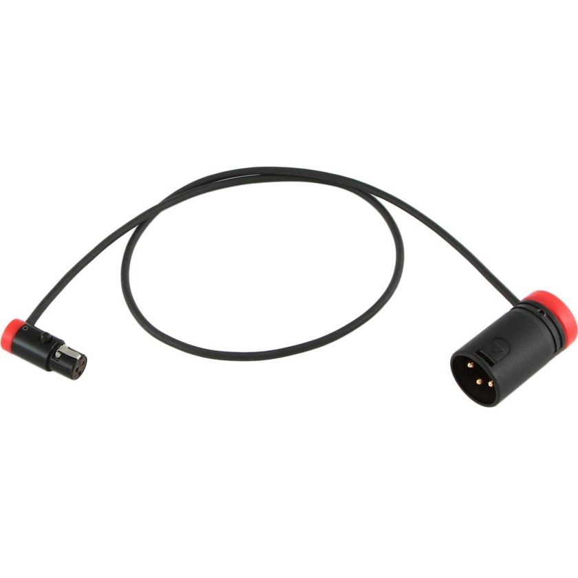 Cable Techniques CT-LPS-3TMX Low-Profile TA3F to LXPXLR-3M Cable (45.7cm, Red)