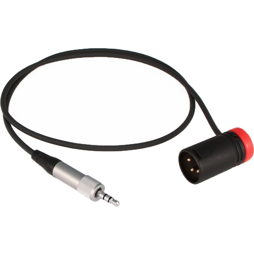 Cable Techniques 3.5mm TRS to Low-Profile XLRM Cable (Balanced, 60.9cm, Red Cap)