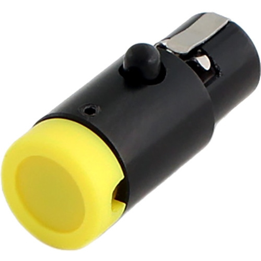 Cable Techniques CT-LPS-TA3-Y LPS Low-Profile TA3F Connector (Yellow)